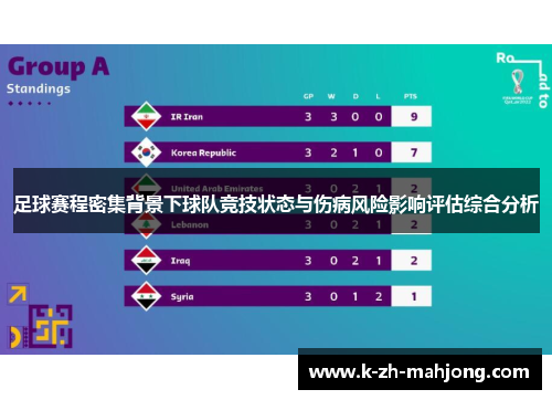 足球赛程密集背景下球队竞技状态与伤病风险影响评估综合分析